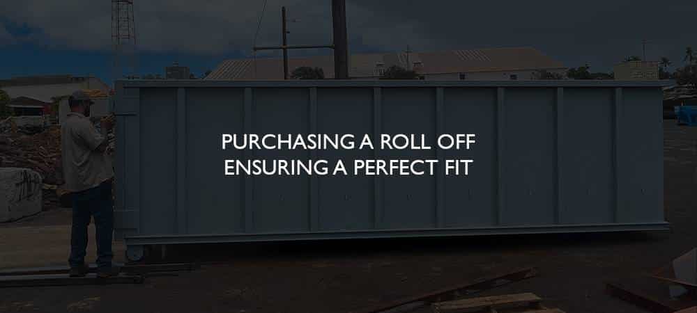 purchase roll off dumpster in hawaii