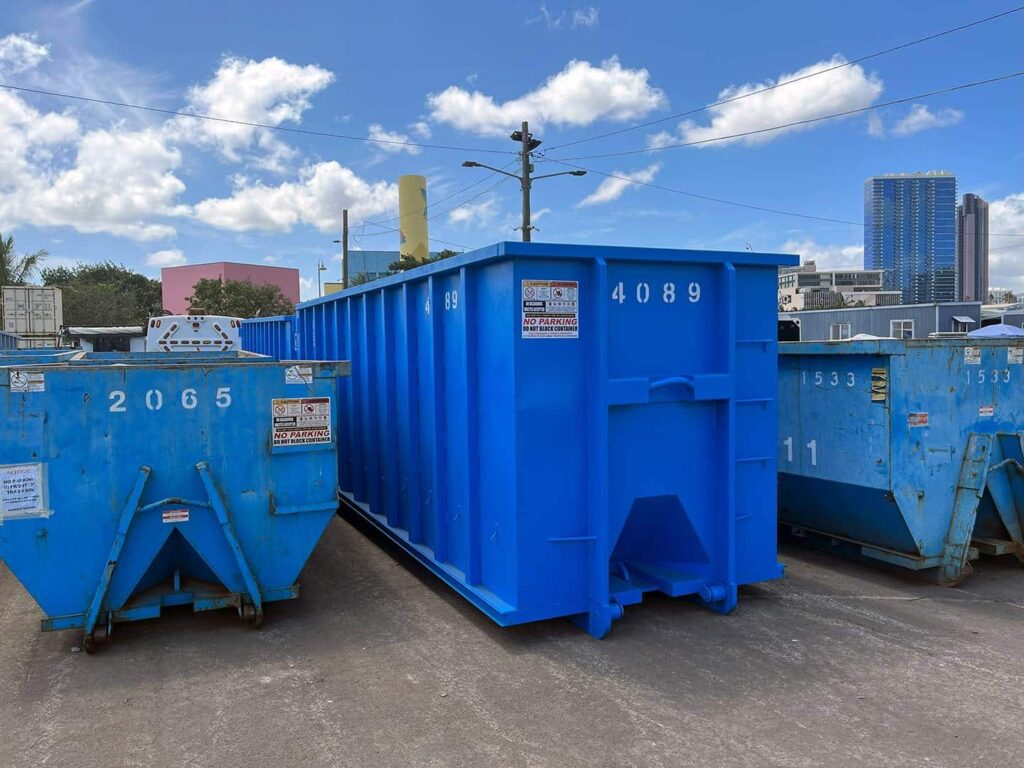 40 Yard Hooklift Truck / Roll-Off Dumpster For Sale - HIWASTE Hawaii