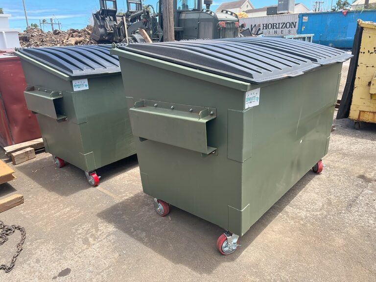 3 Yard Front Load Dumpster Hawaii - HIWASTE