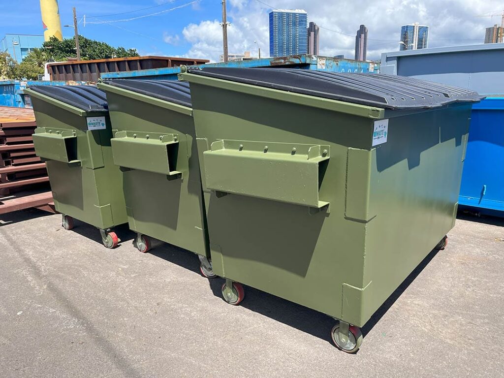 4 Yard Front Load Dumpster Hawaii - HIWASTE