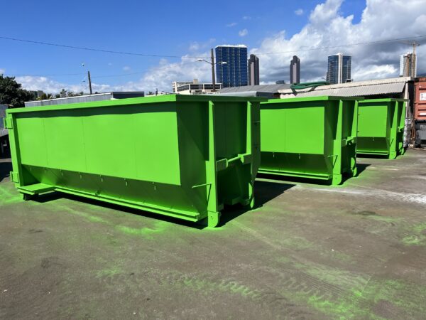 20 Yard Roll-Off/Hooklift Dumpster In Hawaii. HIWASTE MFG