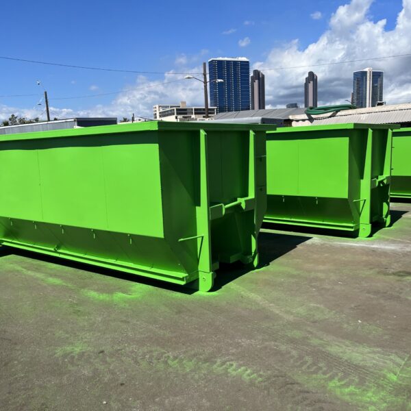 20 Yard Roll-Off/Hooklift Dumpster In Hawaii. HIWASTE MFG