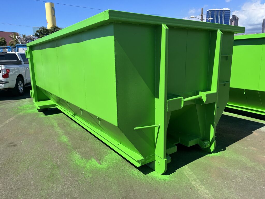 20 Yard Roll-Off/Hooklift Dumpster In Hawaii. HIWASTE MFG
