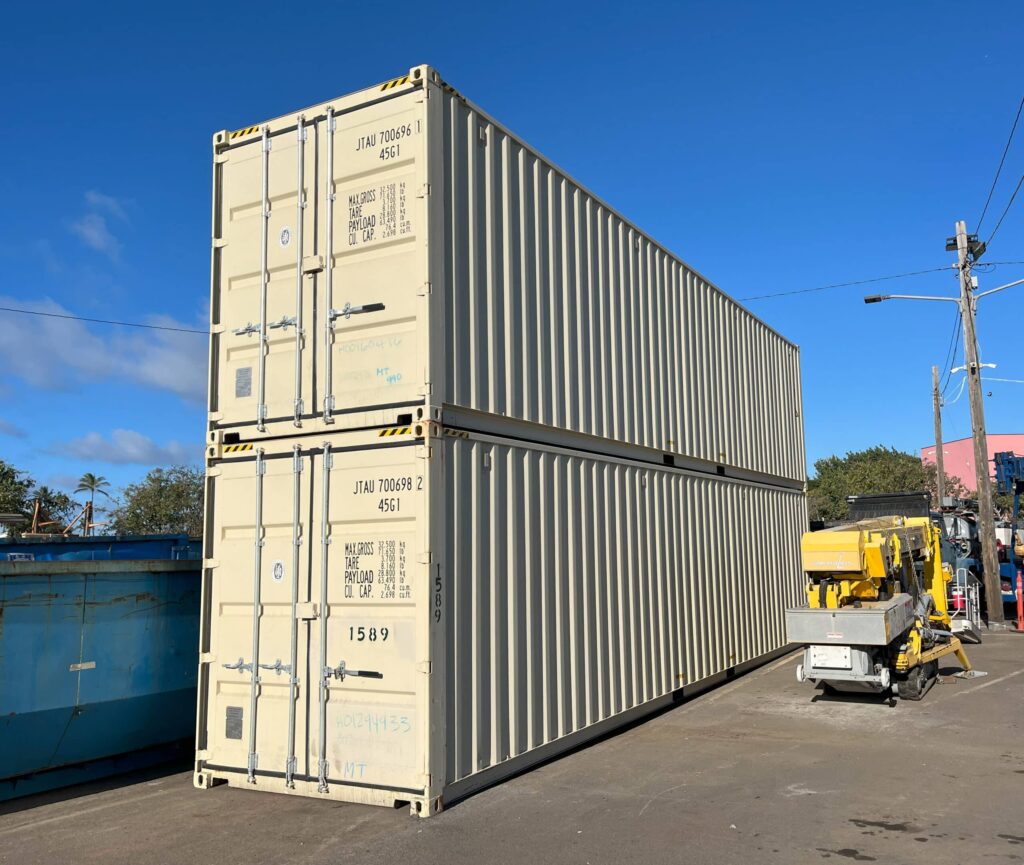 40' One-Trip Containers In Hawaii