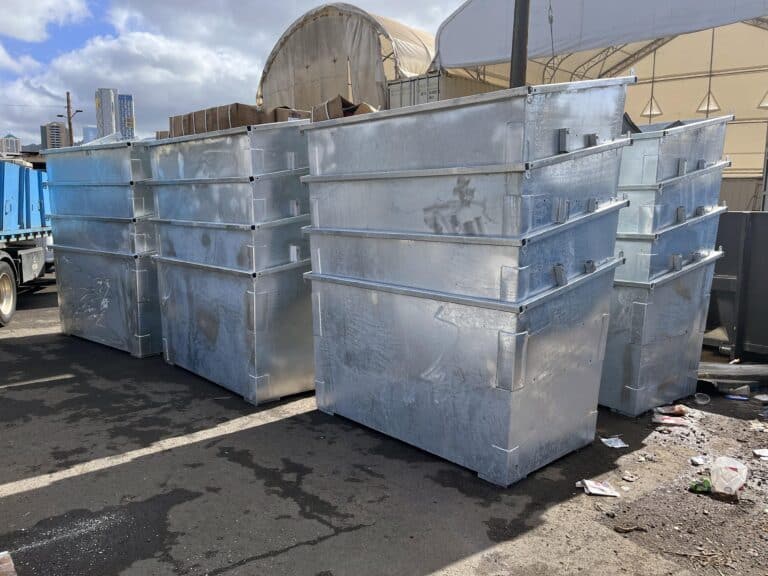 3 Yard Front Load Dumpster Hawaii