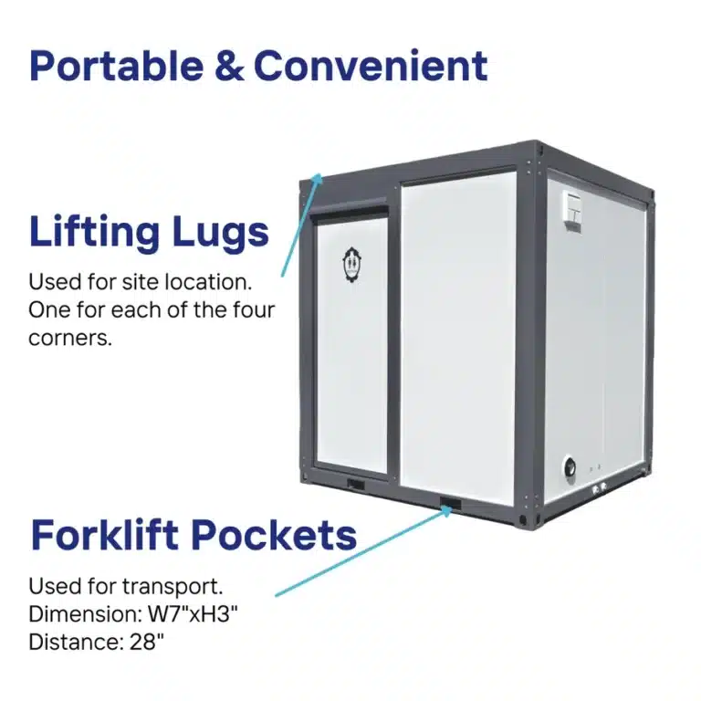 Portable Restroom Toilet and Shower Combo - For Sale In Hawaii