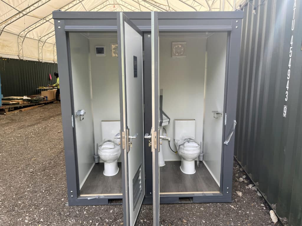 2-Stall Portable Restroom - Oahu, Hawaii