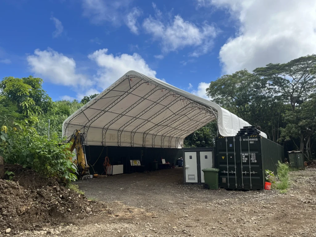 Container Canopy In Hawaii