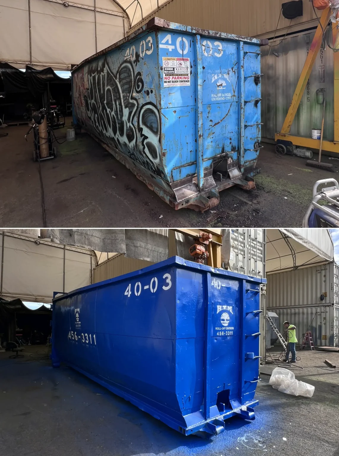 Dumpster Repair and Refurbishing Services In Hawaii